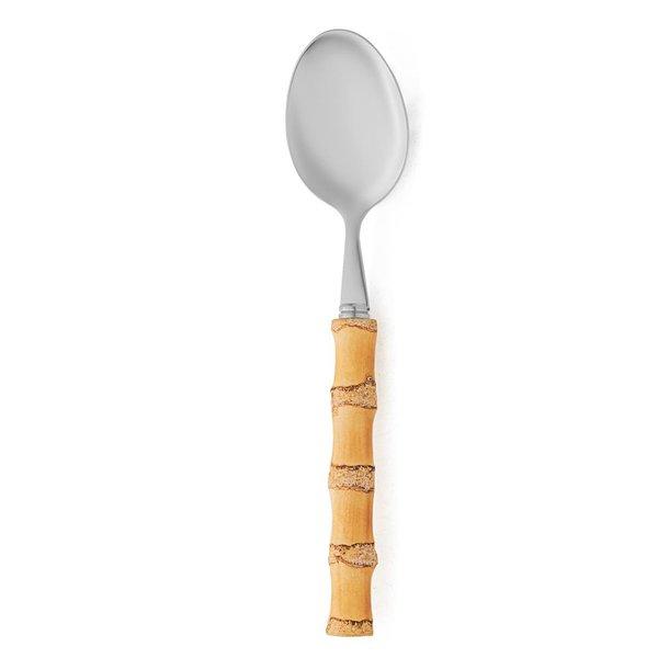 Colher Sopa inox cabo de bambu 19,6cm