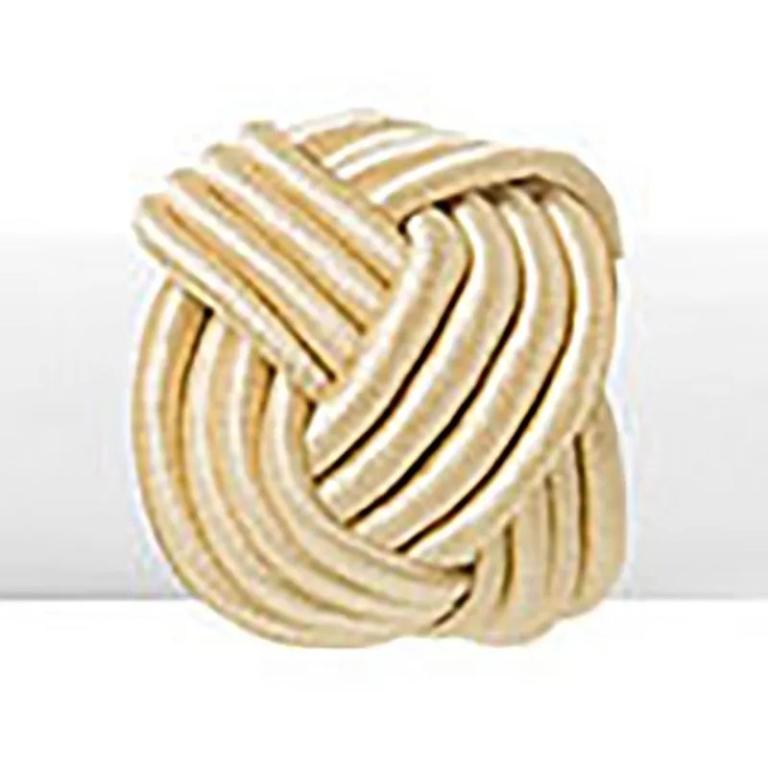 Porta Guardanapo dourado