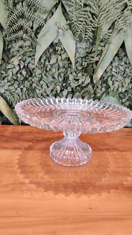 Boleira de Cristal Brasilia 30cm