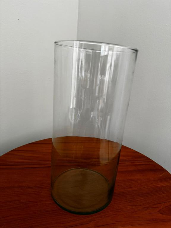 Vaso Cilindro de Vidro 14x30