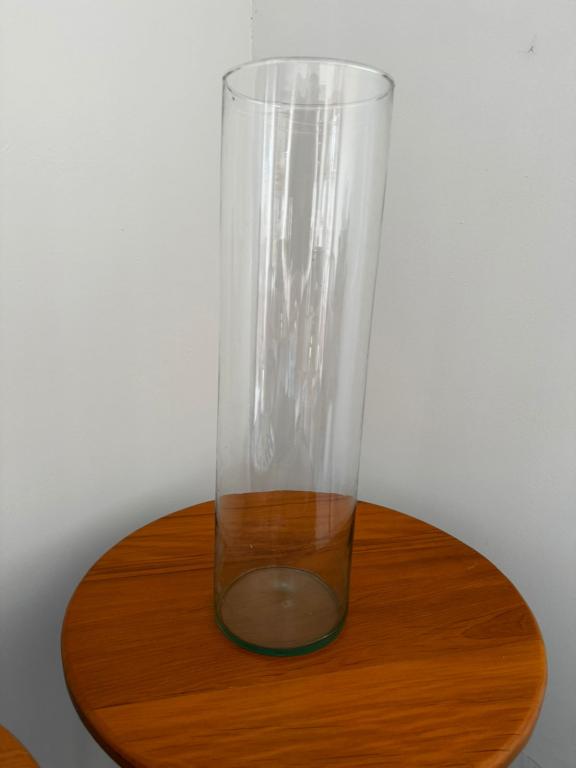 Vaso Cilindro de Vidro 14x50