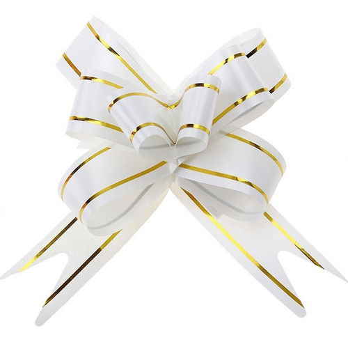 Laço Fácil Mágico Pronto Presente Lacinho Pequeno  100u Cor