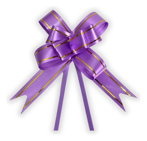 Laço Fácil Mágico Pronto Presente Lacinho Pequeno  100u Cor