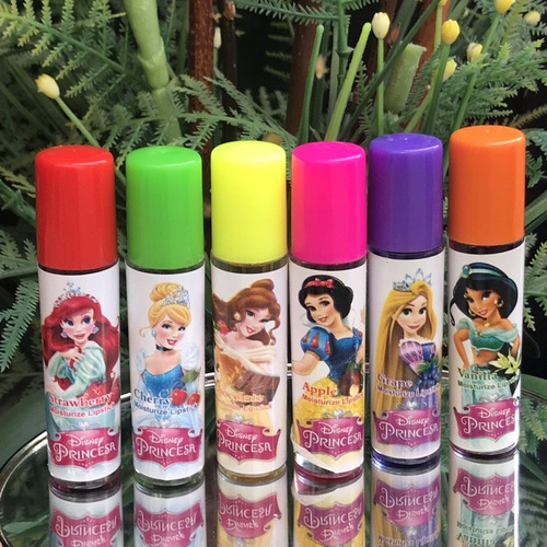 24 U Gloss Infantil Princesa Crianças Atacado Revenda Gloos