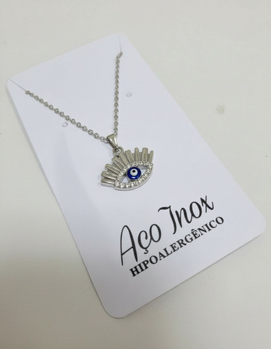 12 Kit Colar Aço Inox Sortid Revenda  Folheado Prata Atacado Prata - Aço Antialérgico