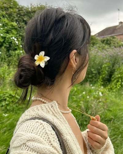 Kit 24 Presilha Flor Prendedor De Cabelo Piranha Atacado Sortidos