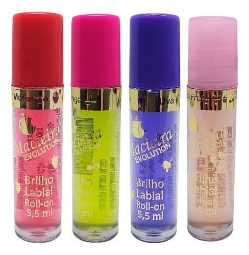 Brilho Labial Gloss Batom Macieira Hd Box Cx 30 Uni Atacado Sortidos