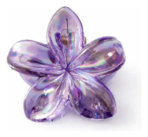 Kit 120 Presilha Flor Prendedor De Cabelo Piranha 4cm Lindas Coloridos/brilhosas