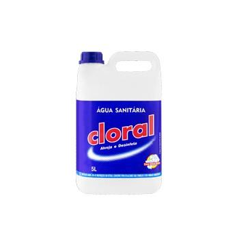 AGUA SANITARIA CLORAL 2X5LT