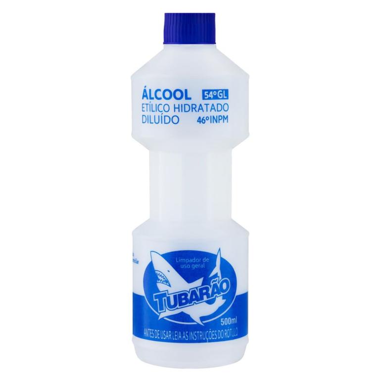 ALCOOL TUBARÃO 12X500ML