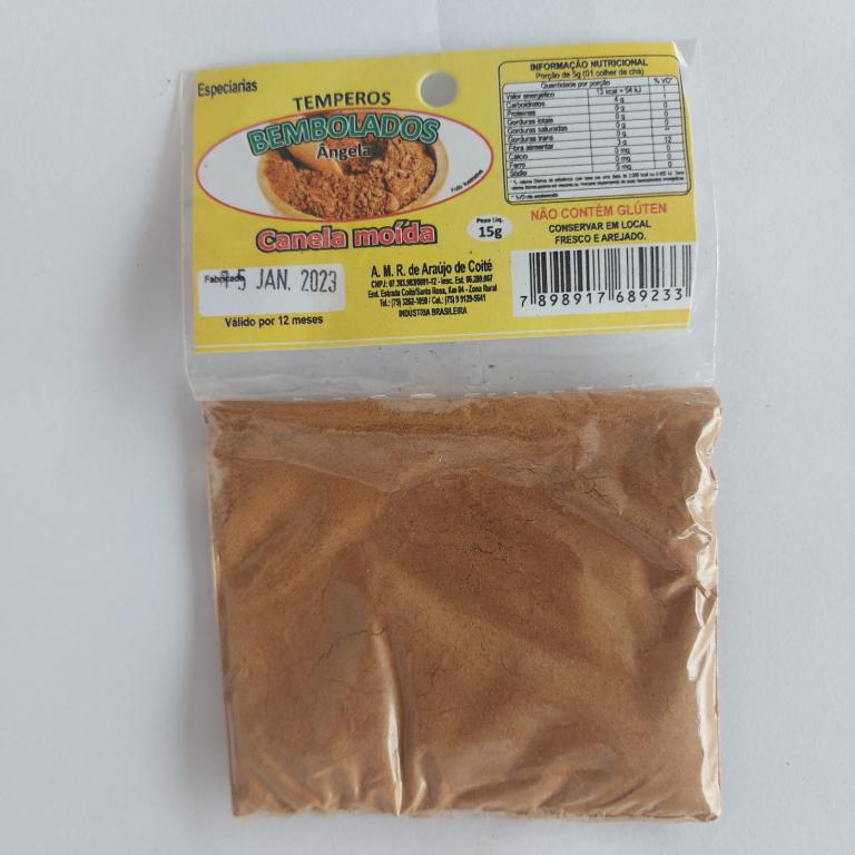 B.BOL CANELA MOÍDA 15G 10 X 1