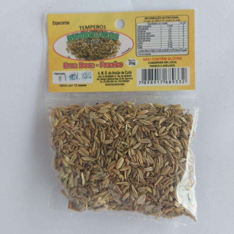 B.BOL ERVA DOCE - FUNCHO 20G 10 X 1