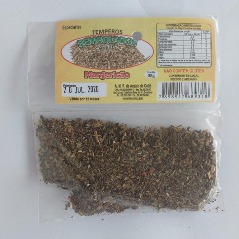 B.BOL MANJERICÃO 08G 10 X 1*