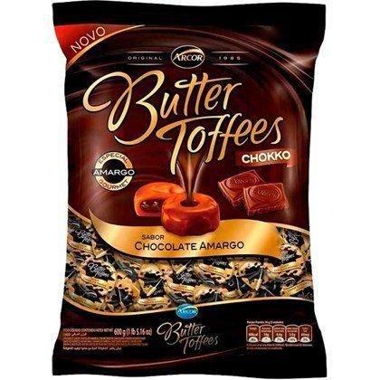 BALA BUTTER TOFFE CHOKO AMARGO 1X500G