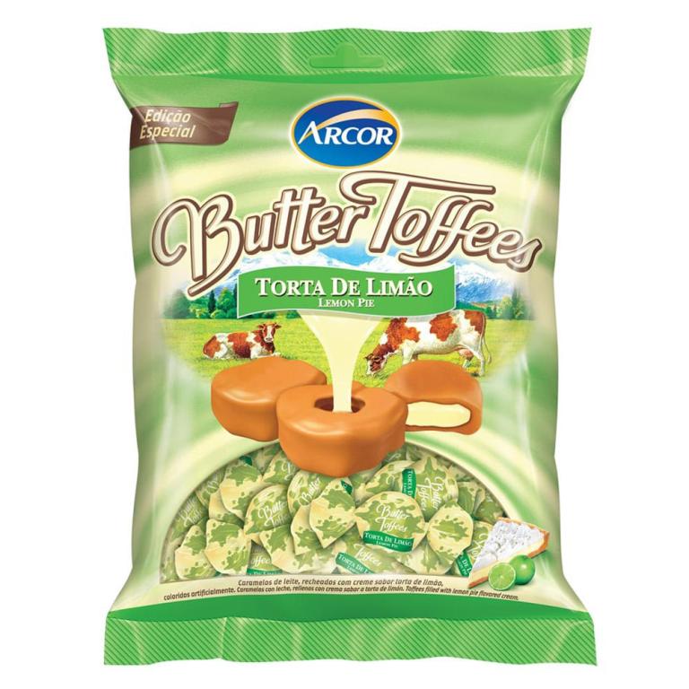 BALA BUTTER TOFFE TORTA DE LIMÃO 1X500G