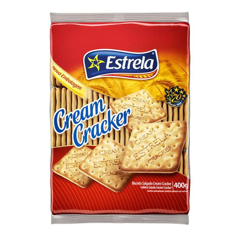 BISC CREAM CRACKER ESTRELA 24X400 GR