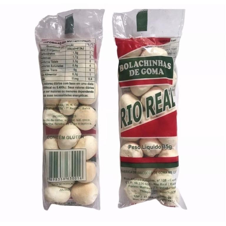 BISC DE GOMA RIO REAL 50X35G