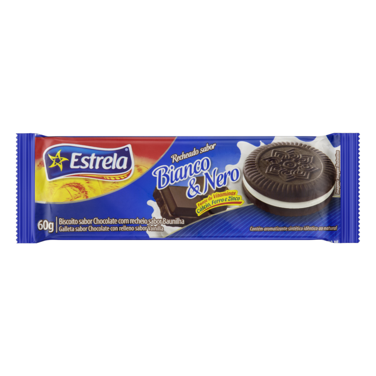 BISC RECH ESTRELA B.NERO30X60GR