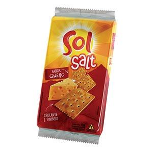 BISC SALT SOL QUEIJO 10X150G