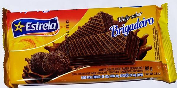 BISC WAFER ESTRELA BRIGADEIRO 30X98 GR