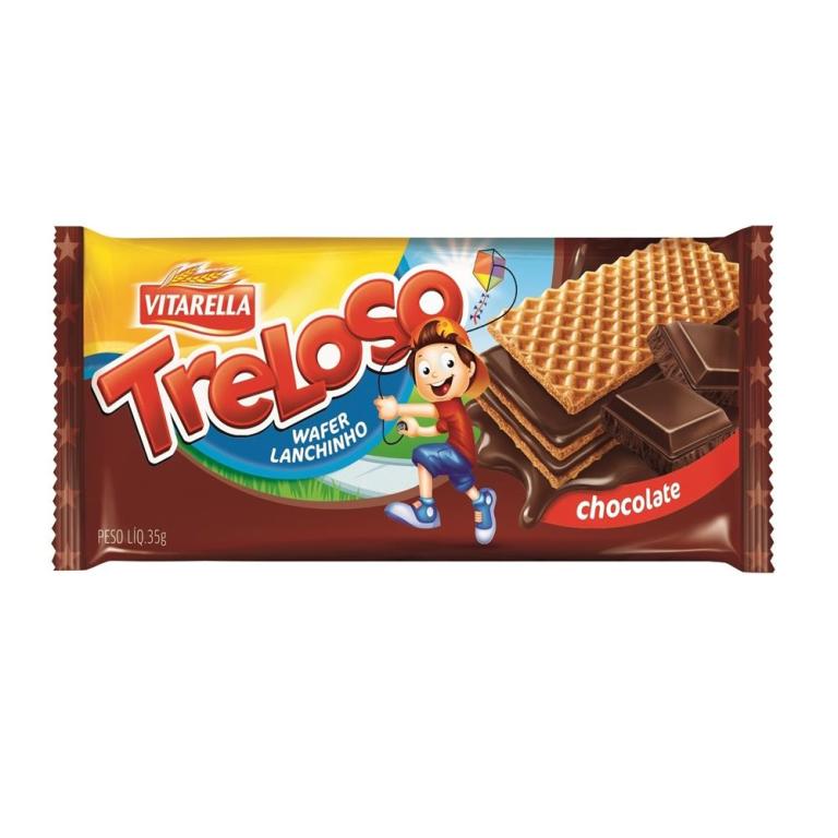 BISC WAFER VITARELLA TRELOSO CHOC.40X35G