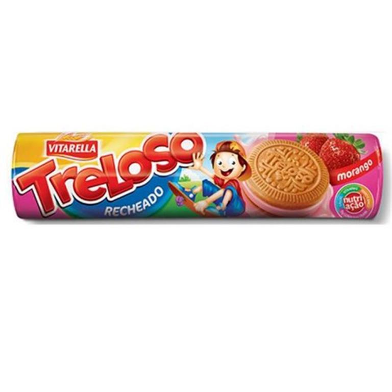 BISC RECH TRELOSO MORANGO 30X130GR