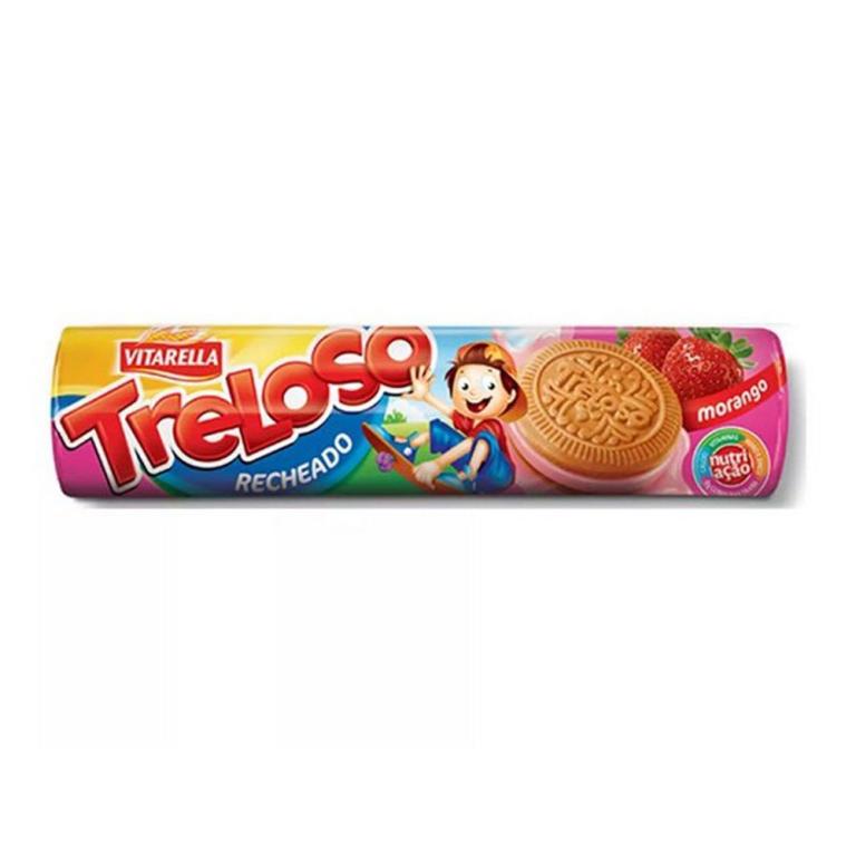 BISC RECH TRELOSO MORANGO 30X130GR