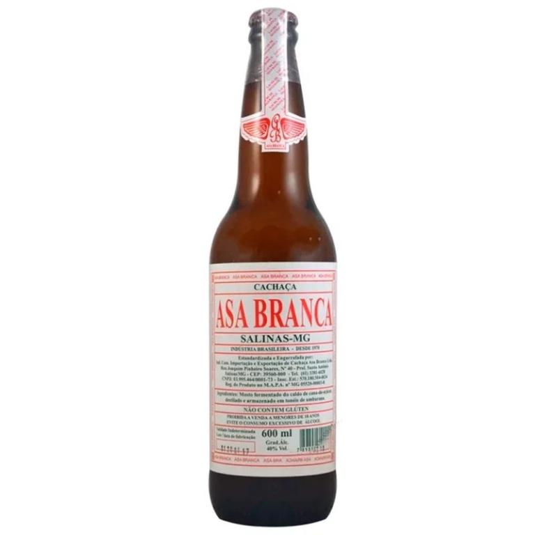 CACHAÇA ASA BRANCA 1X600ML