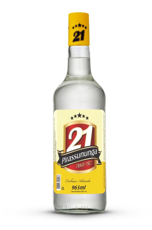 CACHAÇA PIRAS. 21 LUXO 6X965ML