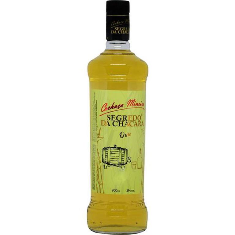 CACHAÇA SEGREDO DA CHÁCARA OURO 1X900ML