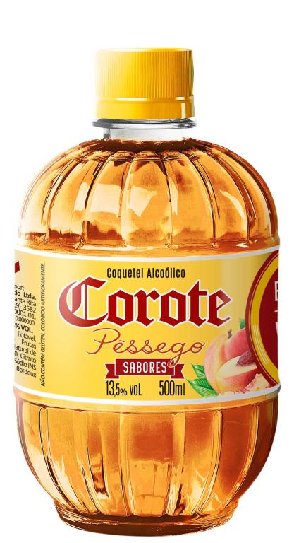 CANINHA COROTE PESSEGO 12X500ML