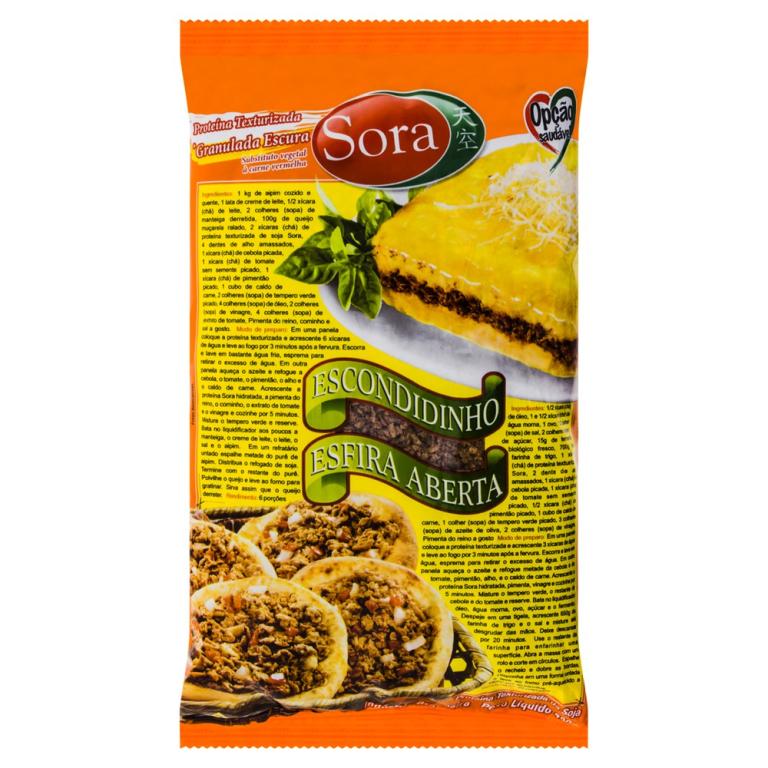 CARNE DE SOJA SORA ESCURA 1X400G