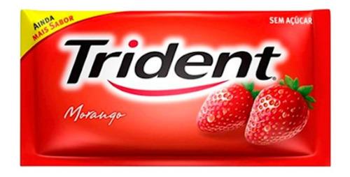 CHICLETE TRIDENT MORANGO CX21 UN