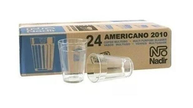 COPO NADIR AMERICANO SIMPLES 24X190ML