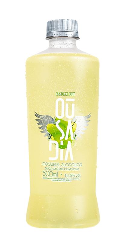 COQ.OUSADIA ABACAXI PET 12X500ML