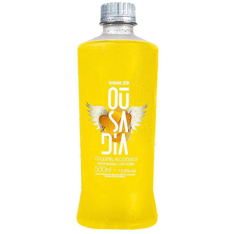 COQ.OUSADIA BANANA PET 12X500ML