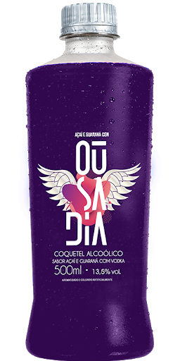 COQ.OUSADIA GUARANA/AÇAI PET 12X500ML