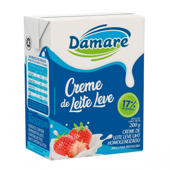 CREME DE LEITE DAMARE 27X200G TP
