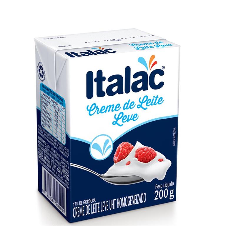 CREME DE LEITE ITALAC TP 24X200GR