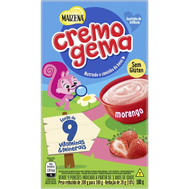 CREMOGEMA MORANGO 1X200G