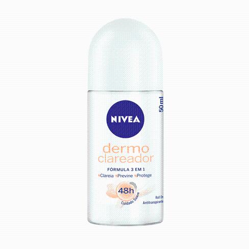 DESOD. NIVEA FEM.CLAREADOR ROLL-ON 6X50ML