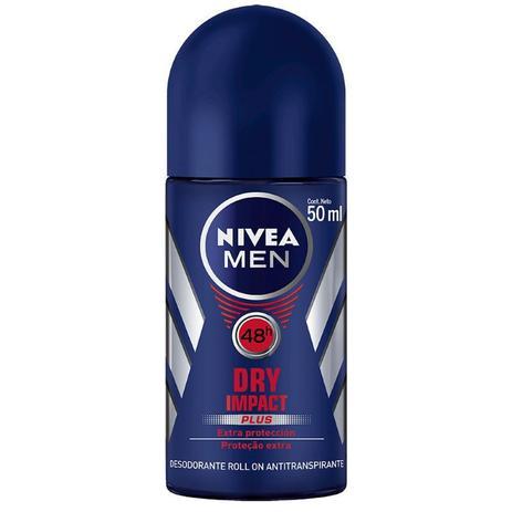 DESOD. NIVEA MASC.DRY IMPACT ROLL-ON 6X50ML