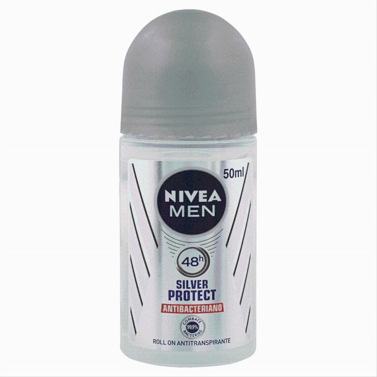 DESOD. NIVEA MASC.SILVER ROLL-ON 6X50ML
