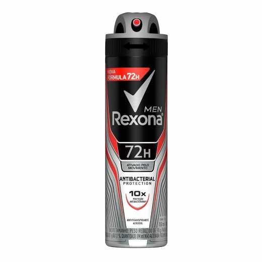 DESOD. REXONA AERO MEN ANTIBAC. 12X150ML