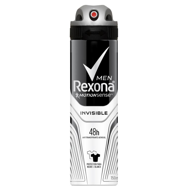 DESOD. REXONA AERO MEN INVISIBLE 12X150ML