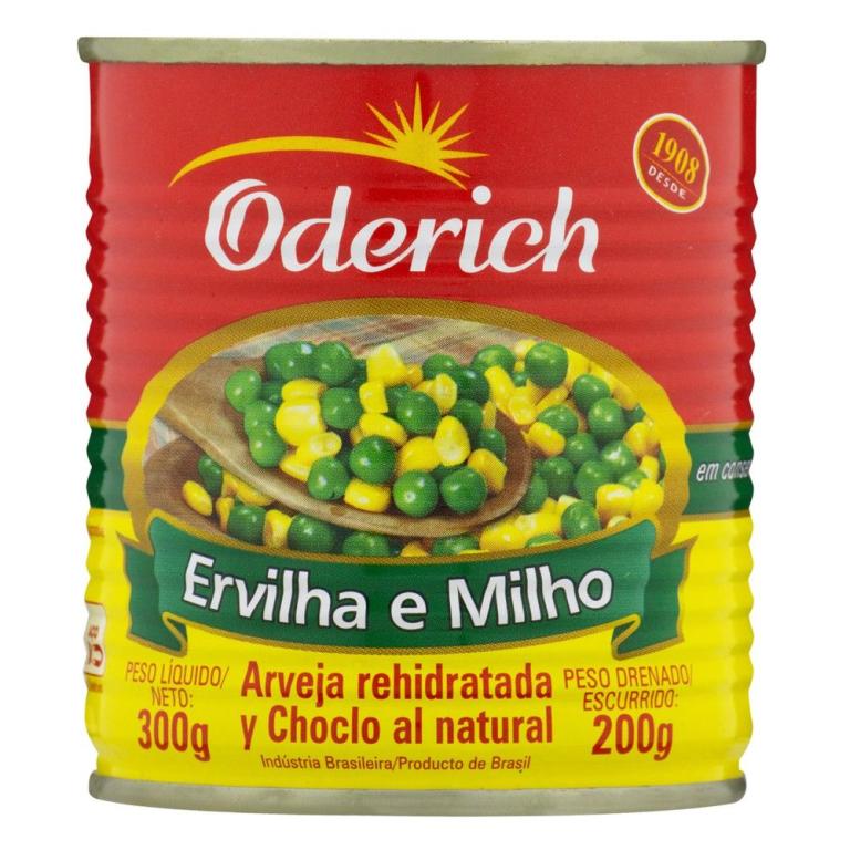 ERVILHA E MILHO VERDE ODERICH 200 GR