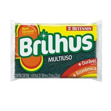 ESPONJA BRILHUS MULTIUSO1X60UN