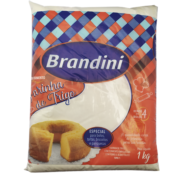 FARINHA DE TRIGO BRANDINI ESPEC S/FERM. 10X1KG