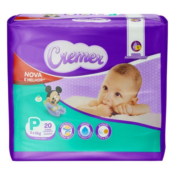 FRALDA CREMER JUMBINHO P 1X20UN
