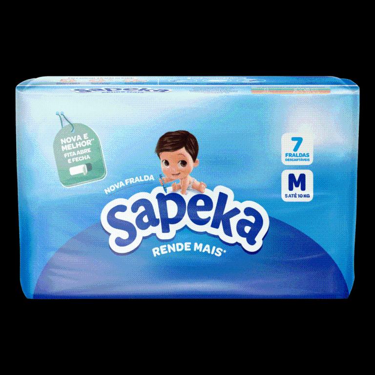 FRALDA SAPEKA REGULAR TAM M 1X7UN
